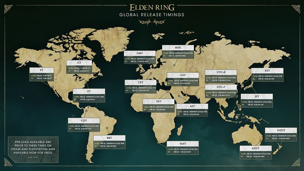 Elden Ring 20   Elden Ring Release World Map2 