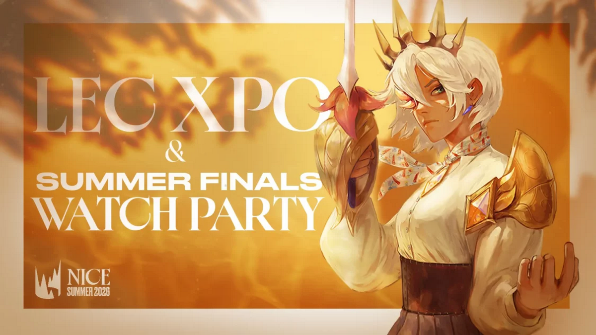 Riot Games Announces the Return of LEC XPO for the 2026 Summer Finals in Nice